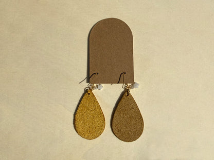 Island Star Gold Palm Tree Earrings