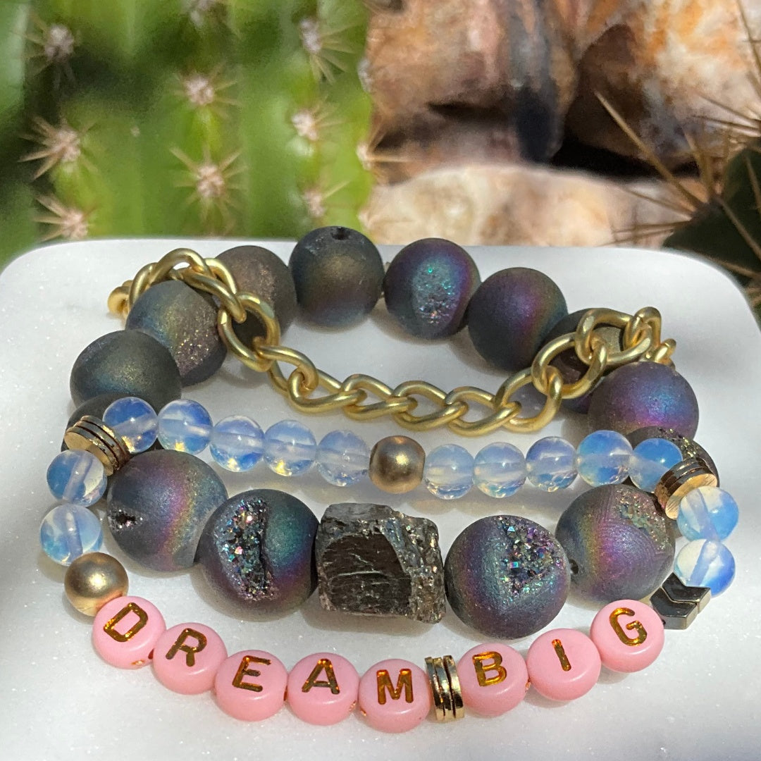 Dream Big Stackable Bracelets